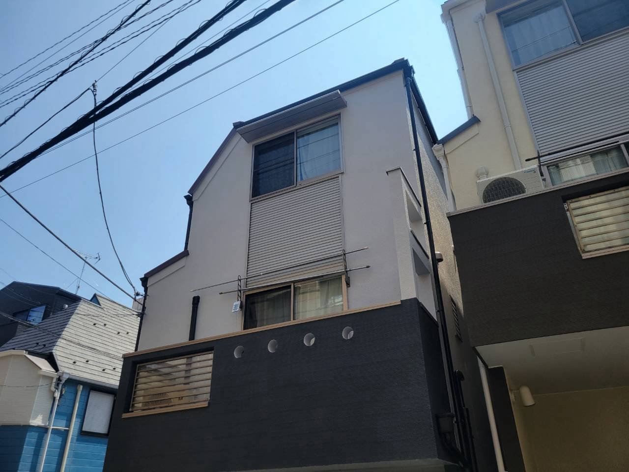外壁塗装工事：塗装完了